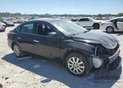 2017 Nissan Sentra S из США, поврежденный, VIN 3N1AB7APXHY401367